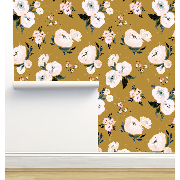 Limitless Walls Crystal W Design Floral Roll Wayfair